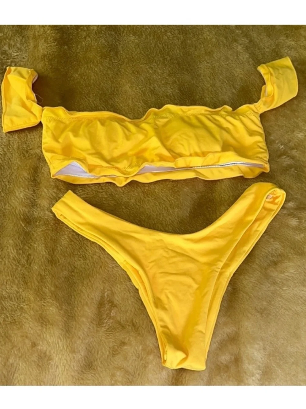 SHEIN | Women’s Size S | Yellow Bikini Set - Picture 1 of 4